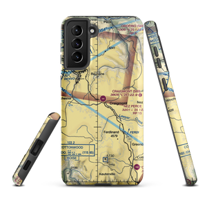 Craigmont Municipal Airport (S89) VFR Sectional Samsung Phone Case