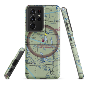 Crandon Municipal Airport (Y55) VFR Sectional Samsung Phone Case