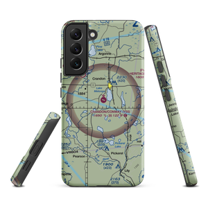 Crandon Municipal Airport (Y55) VFR Sectional Samsung Phone Case