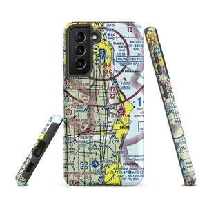 Crash In International Airport (0WI5) VFR Sectional Samsung Phone Case