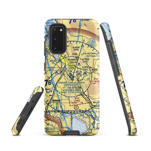 Crater Lake-Klamath Regional Airport (LMT) VFR Sectional Samsung Phone Case