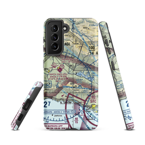 Crawford Airport (0CA3) VFR Sectional Samsung Phone Case