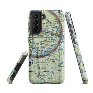 Crazy Horse Airport (12WV) VFR Sectional Samsung Phone Case