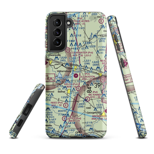 Creager Airport (3OH7) VFR Sectional Samsung Phone Case