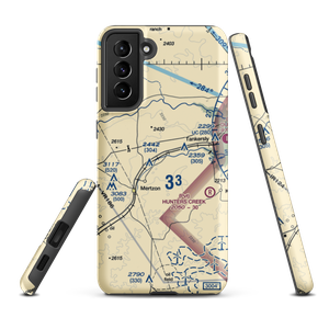Creekside Airport (03XS) VFR Sectional Samsung Phone Case
