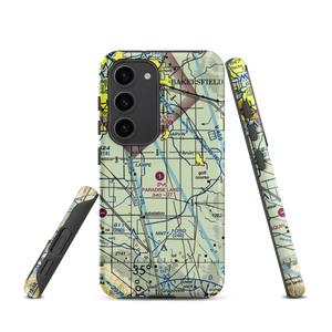 Creekside Airport (5CL8) VFR Sectional Samsung Phone Case