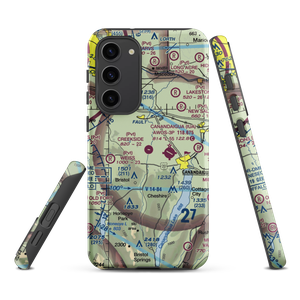 Creekside Airport (D67) VFR Sectional Samsung Phone Case