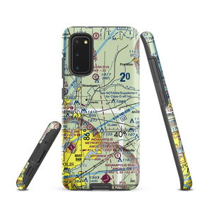 Creekside Farm Airport (II42) VFR Sectional Samsung Phone Case