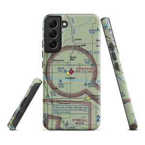 Creighton Municipal Airport (6K3) VFR Sectional Samsung Phone Case