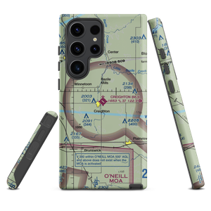 Creighton Municipal Airport (6K3) VFR Sectional Samsung Phone Case