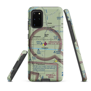 Creighton Municipal Airport (6K3) VFR Sectional Samsung Phone Case