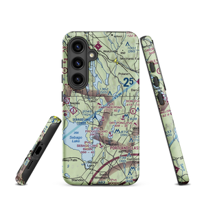 Crescent Lake Seaplane Base (ME01) VFR Sectional Samsung Phone Case