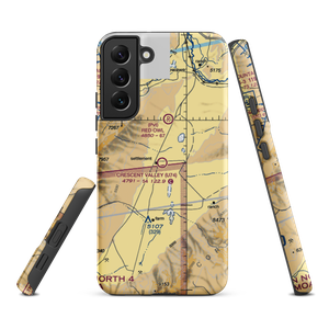 Crescent Valley Airport (U74) VFR Sectional Samsung Phone Case