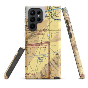 Crescent Valley Airport (U74) VFR Sectional Samsung Phone Case