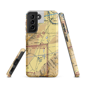 Crescent Valley Airport (U74) VFR Sectional Samsung Phone Case