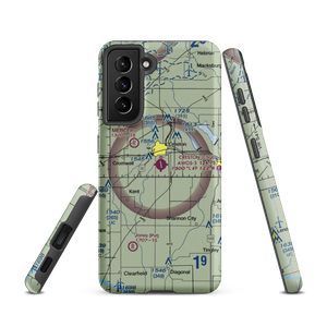 Creston Municipal Airport (CSQ) VFR Sectional Samsung Phone Case