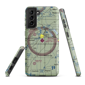 Creston Municipal Airport (CSQ) VFR Sectional Samsung Phone Case