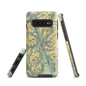 Crevice Creek Airport (1AK1) VFR Sectional Samsung Phone Case