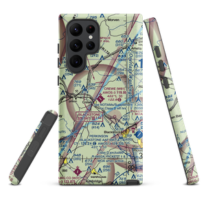 Crewe Municipal Airport (W81) VFR Sectional Samsung Phone Case