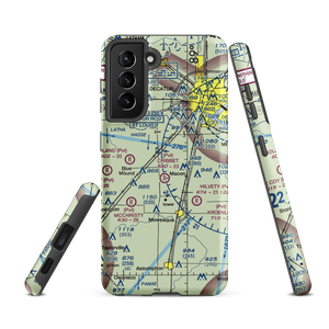 Cribbet Airport (1IS3) VFR Sectional Samsung Phone Case