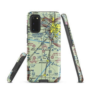 Cribbet Airport (1IS3) VFR Sectional Samsung Phone Case