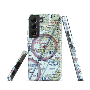 Crisfield Municipal Airport (W41) VFR Sectional Samsung Phone Case