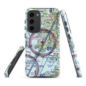 Crisfield Municipal Airport (W41) VFR Sectional Samsung Phone Case