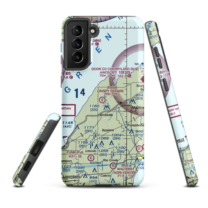 Crispy Cedars Airport (7WI8) VFR Sectional Samsung Phone Case