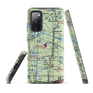 Crivitz Municipal Airport (3D1) VFR Sectional Samsung Phone Case