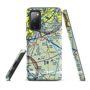 Crook Restricted Landing Area (IL18) VFR Sectional Samsung Phone Case