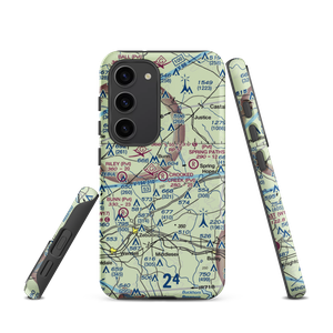 Crooked Creek Airport (7NC5) VFR Sectional Samsung Phone Case