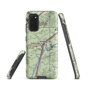 Crooked Creek Airport (CJX) VFR Sectional Samsung Phone Case