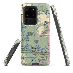 Crooked Lake Airstrip (20ND) VFR Sectional Samsung Phone Case