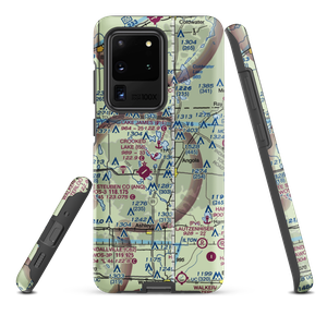Crooked Lake Seaplane Base (I58) VFR Sectional Samsung Phone Case