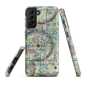 Crooked Lake Seaplane Base (I58) VFR Sectional Samsung Phone Case