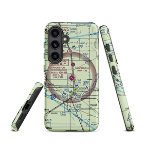 Crookston Municipal Kirkwood Field (CKN) VFR Sectional Samsung Phone Case