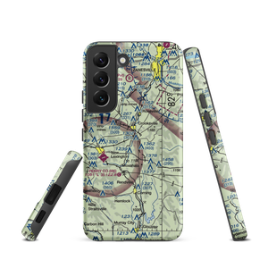 Crooksville Airport (I84) VFR Sectional Samsung Phone Case