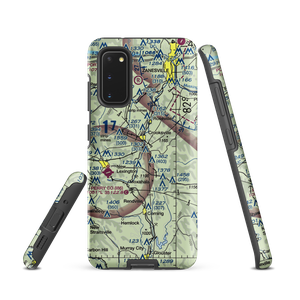 Crooksville Airport (I84) VFR Sectional Samsung Phone Case