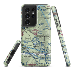 Crop Care Airport (4MO7) VFR Sectional Samsung Phone Case