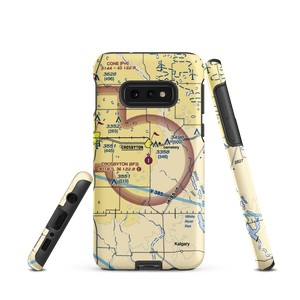 Crosbyton Municipal Airport (8F3) VFR Sectional Samsung Phone Case