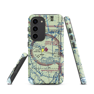 Cross City Airport (CTY) VFR Sectional Samsung Phone Case