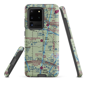 Cross Triangle Ranch Airport (2XS5) VFR Sectional Samsung Phone Case