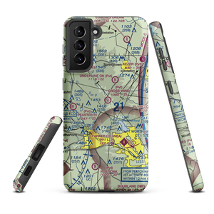 Cross Wind Airport (08TX) VFR Sectional Samsung Phone Case