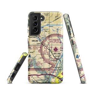 Cross Winds Airport (C72) VFR Sectional Samsung Phone Case