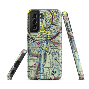 Cross' Farm Airport (4NY4) VFR Sectional Samsung Phone Case