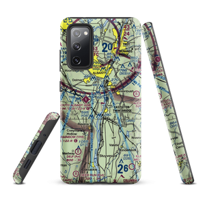 Cross' Farm Airport (4NY4) VFR Sectional Samsung Phone Case