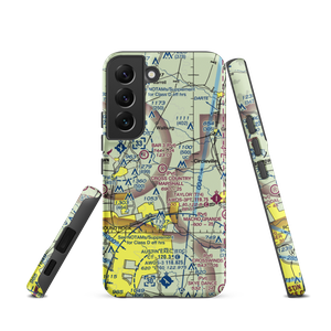 Cross-Country Estates Airport (07TS) VFR Sectional Samsung Phone Case