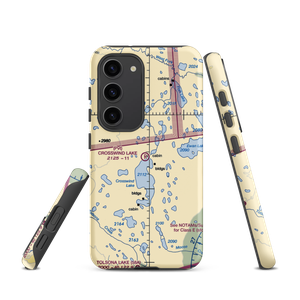 Crosswind Lake Airport (1AK2) VFR Sectional Samsung Phone Case