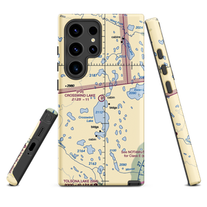 Crosswind Lake Airport (1AK2) VFR Sectional Samsung Phone Case