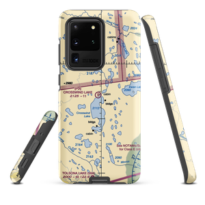 Crosswind Lake Airport (1AK2) VFR Sectional Samsung Phone Case